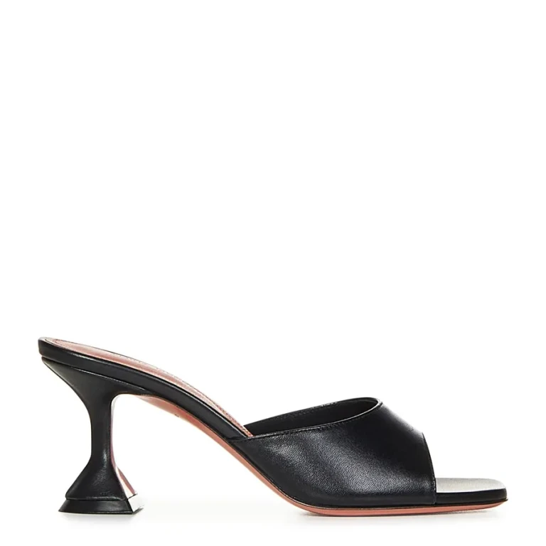 Amina Muaddi Womens Lupita 70 Heel Slippers