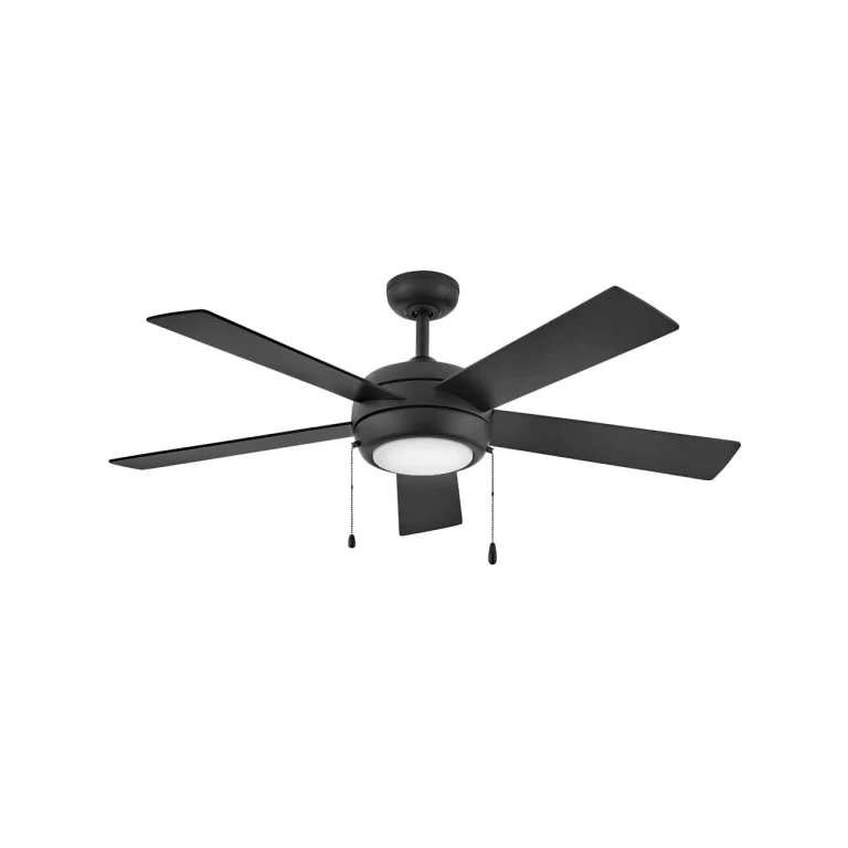 Croft LED 52" Indoor Ceiling Fan in Matte Black