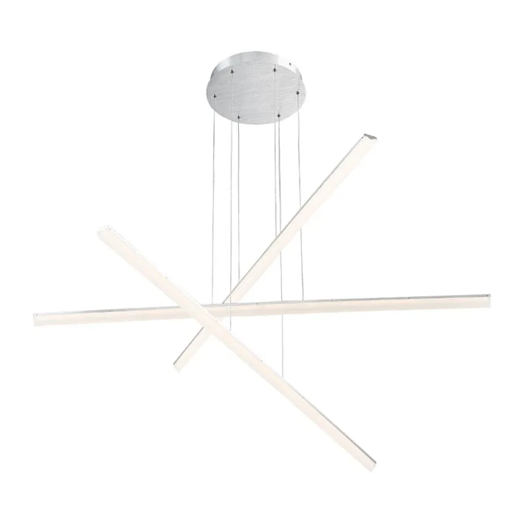 WAC Stack 3000K Pendant Light in Brushed Aluminum - PD-29803-AL