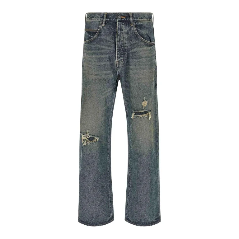 Purple Brand Jean Droit - Bleu