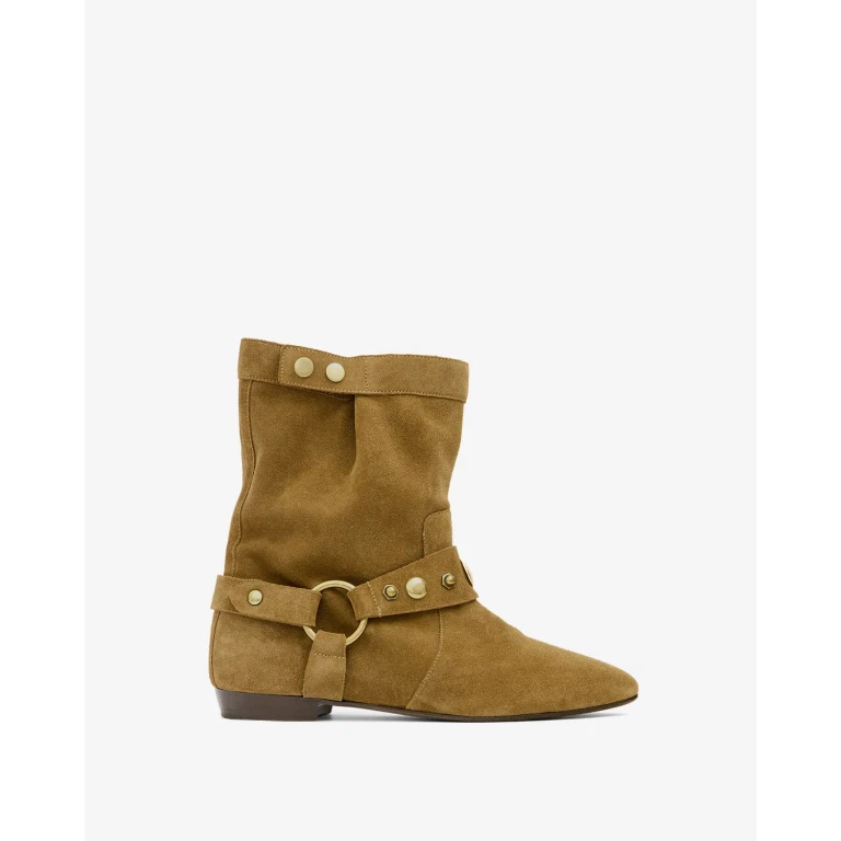 Boots Stania - Femme - Light Bronze-gold - Taille 35 - Isabel Marant