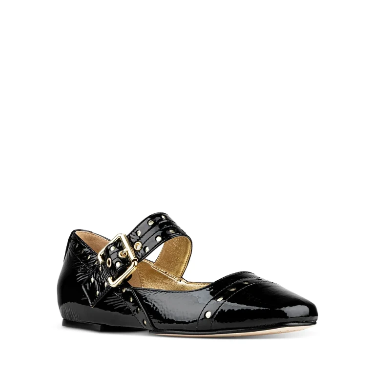 Donald Pliner Women's Liane Buckle Mary Jane Flats