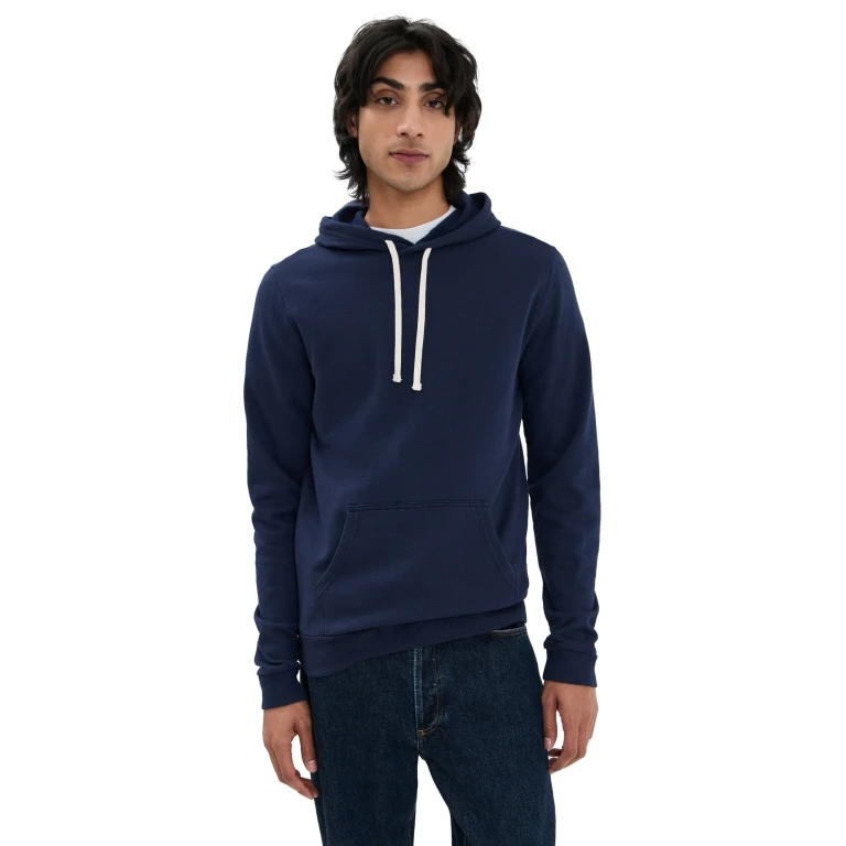 Marine Layer Sunset Pullover Hoodie Asphalt Grey XS