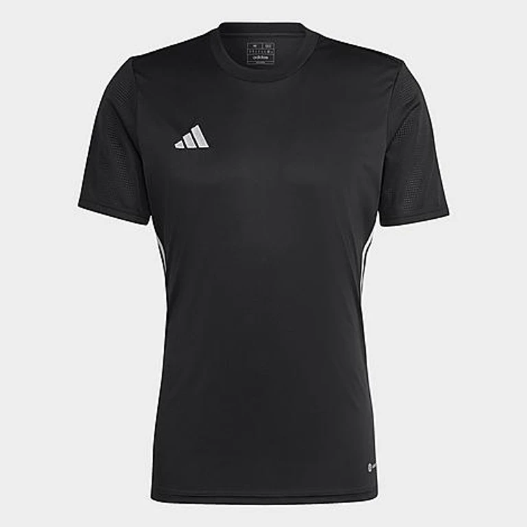 adidas Men's Tabela 23 Soccer Jersey in Black/White Size: Small