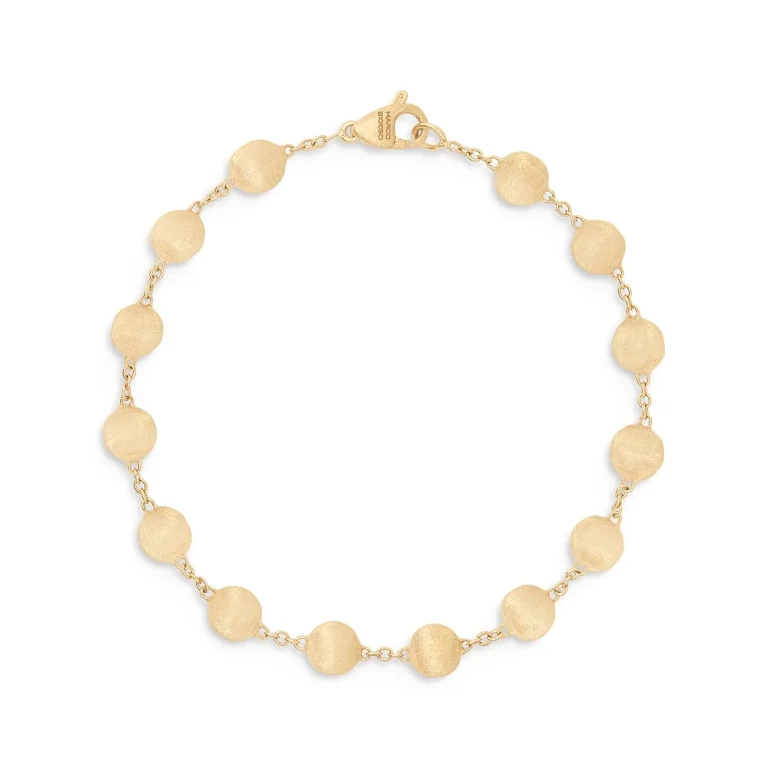 Marco Bicego 18K Yellow Gold Africa Textured Bead Bracelet