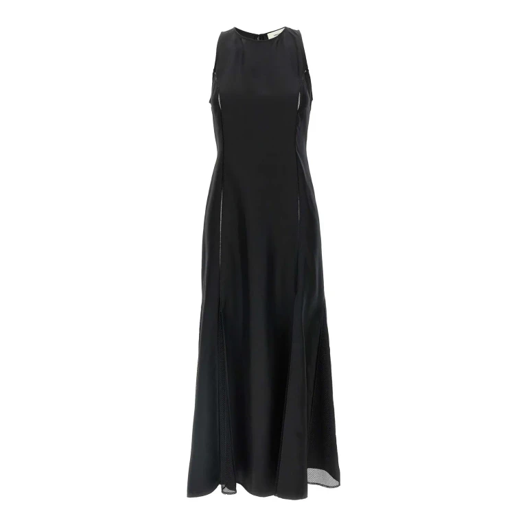 Loulou Studio Robe Au Genou - Noir