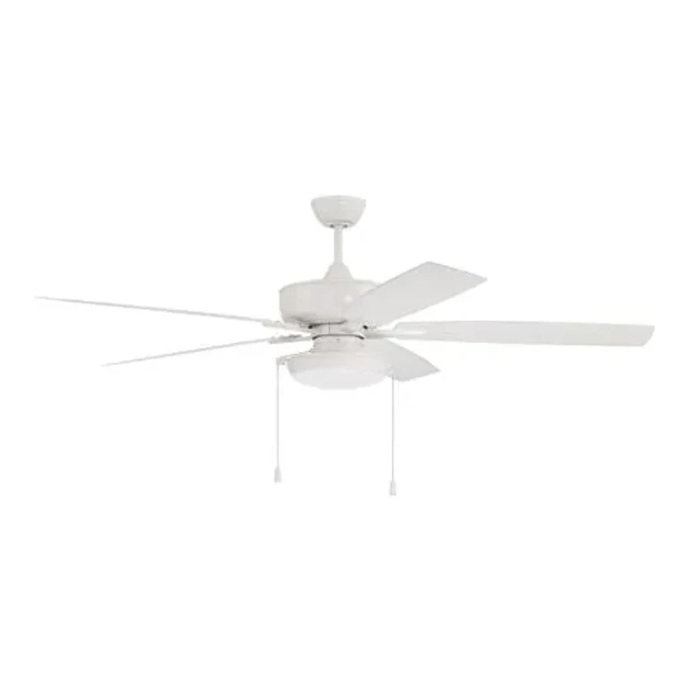 White 60"Outdoor Ceiling Fan from the Outdoor Super Pro 119 Collection