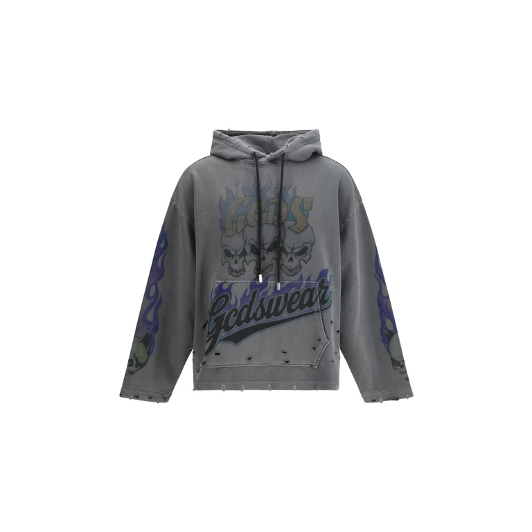 GCDS Hoodie With Graphic Print