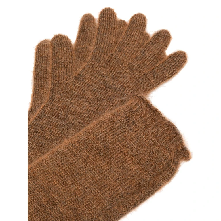 Max Mara Gloves Leather Brown - Women