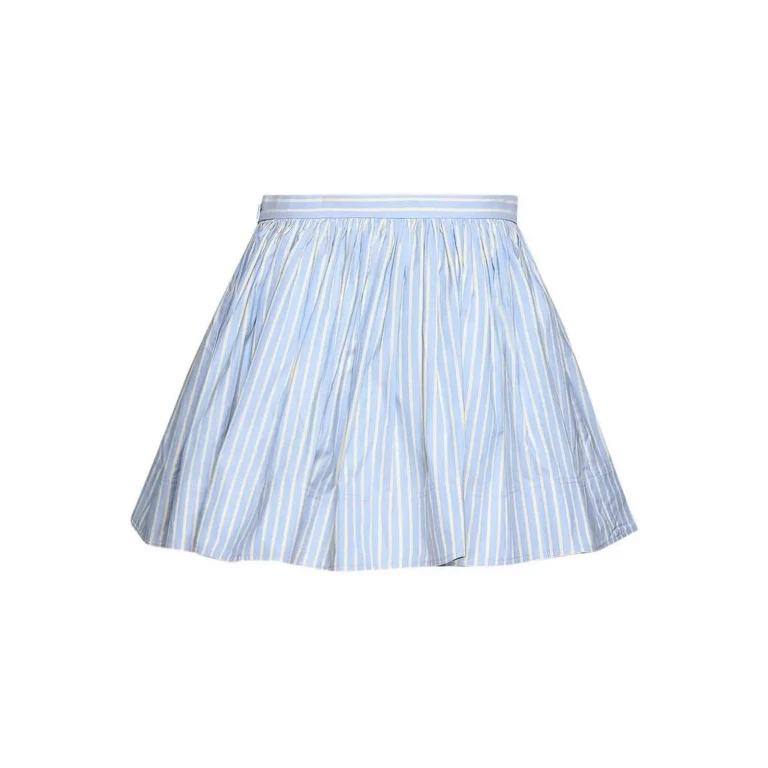 Rabanne Mini Jupe - Bleu