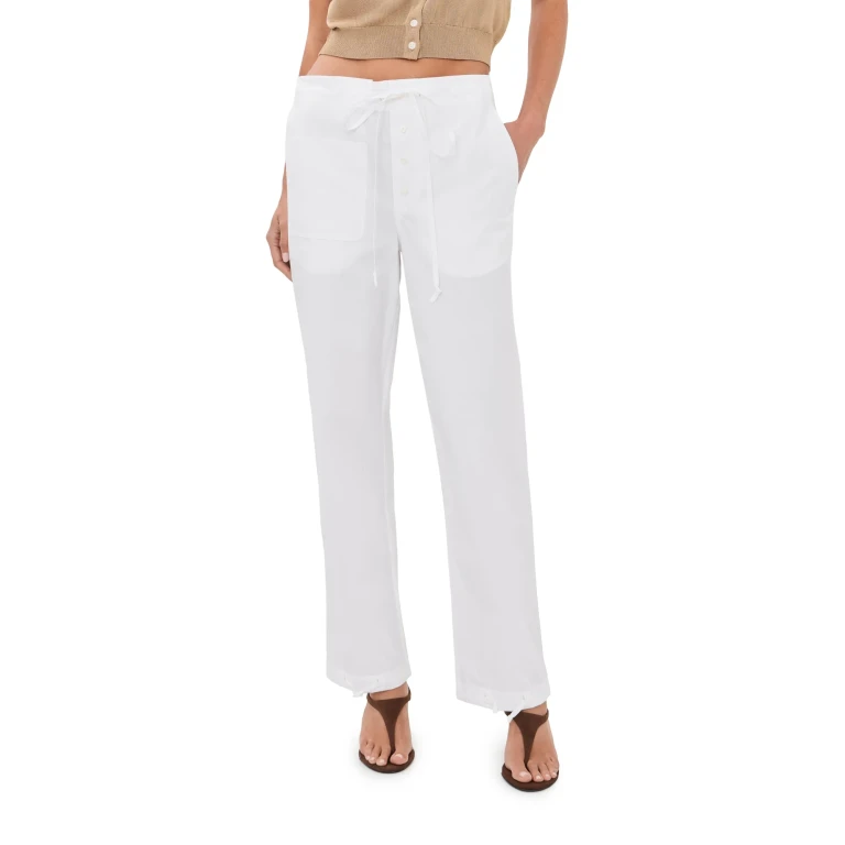Victoria Beckham Cargo Trousers White 6