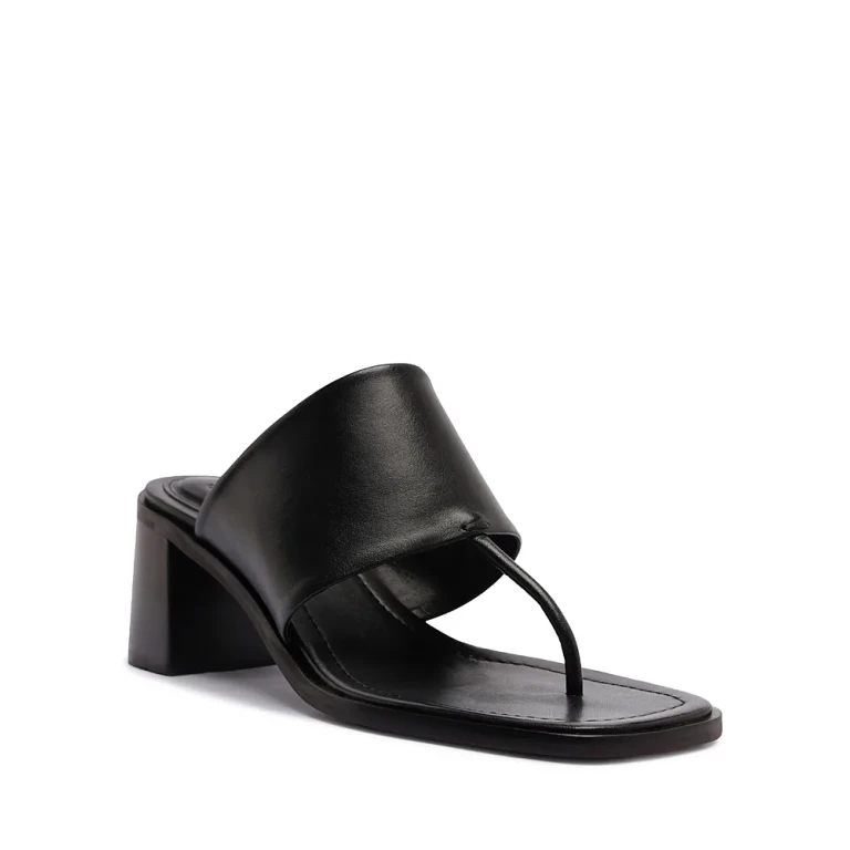 Schutz Women's Martha Leather Thong Sandals