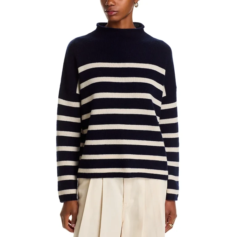 Rollneck Striped Sweater - Exclusive