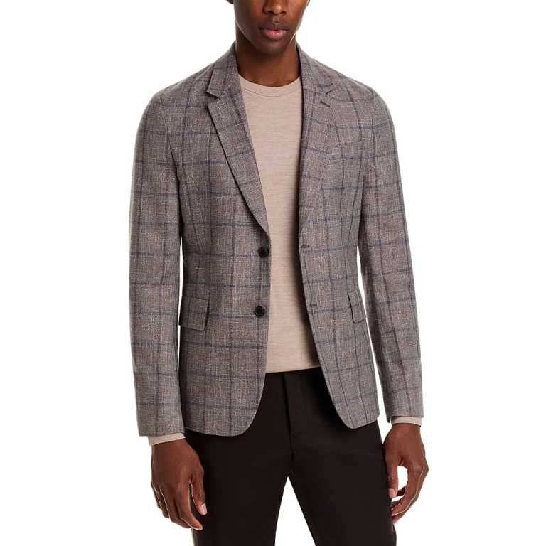 Paul Smith Extra Slim Fit Windowpane Sport Jacket