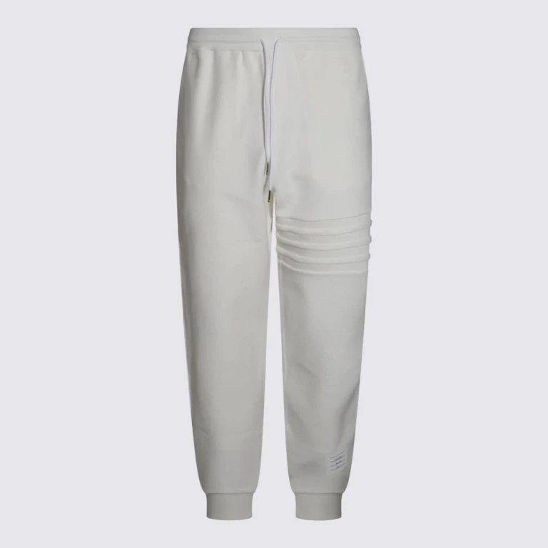 Thom Browne White Cotton Pants