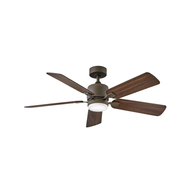 LED 52" Indoor Ceiling Fan in Metallic Matte Bronze