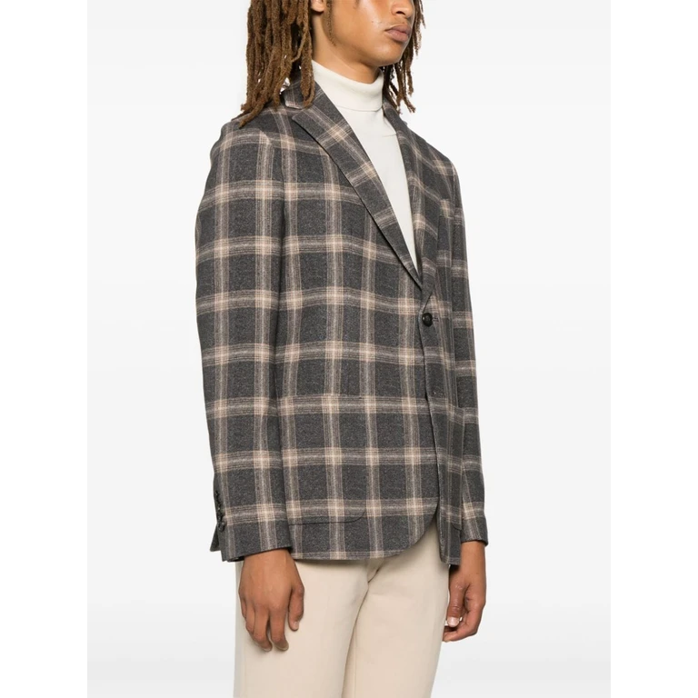 Circolo 1901 Jackets Camel Cotton Elastane - Men