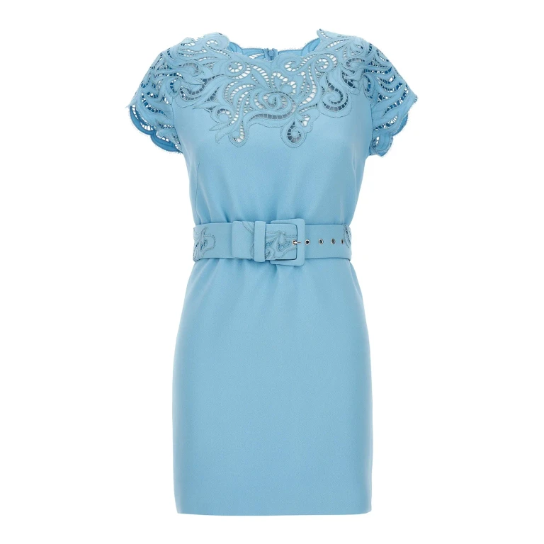Ermanno Scervino Robe Courte - Bleu Clair