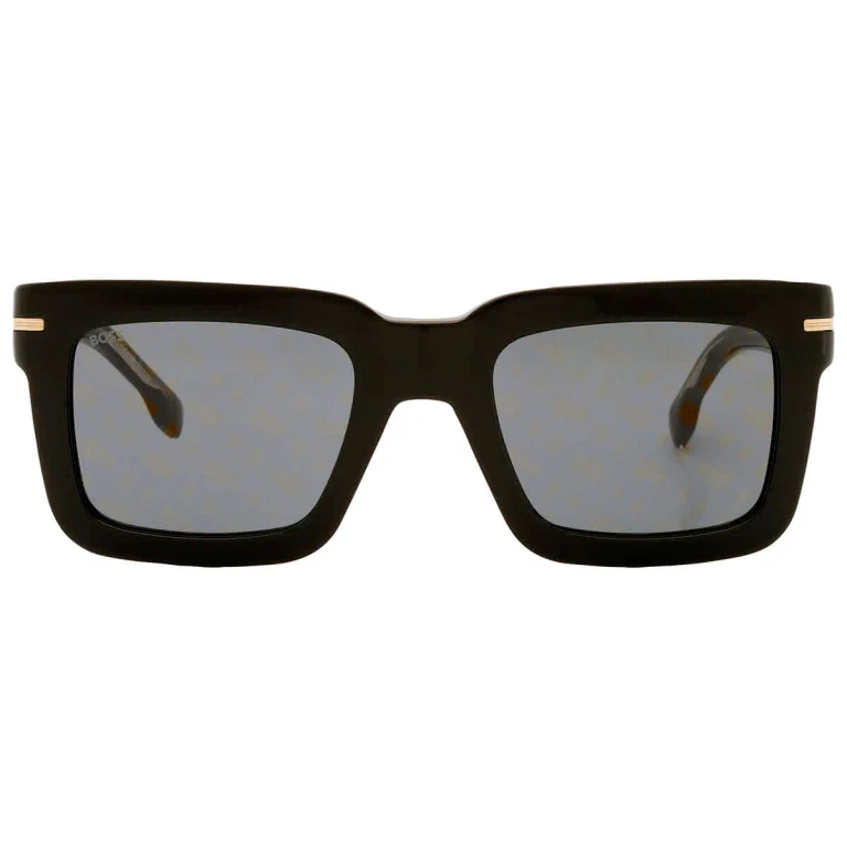 Hugo Boss Gold Logo Square Mens Sunglasses BOSS 1501/S 0807/7Y 51