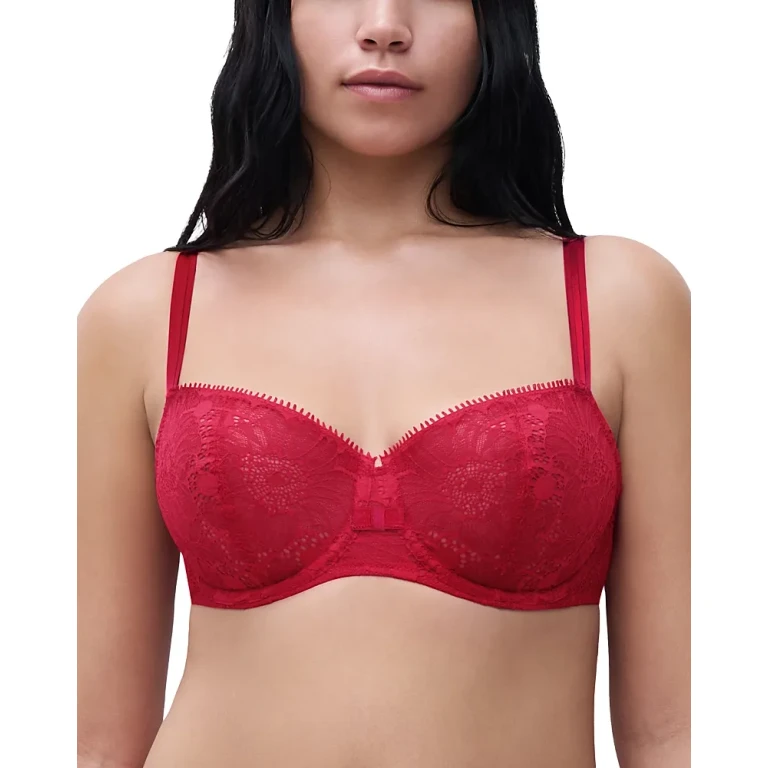 Chantelle Day to Night Lace Unlined Demi Bra