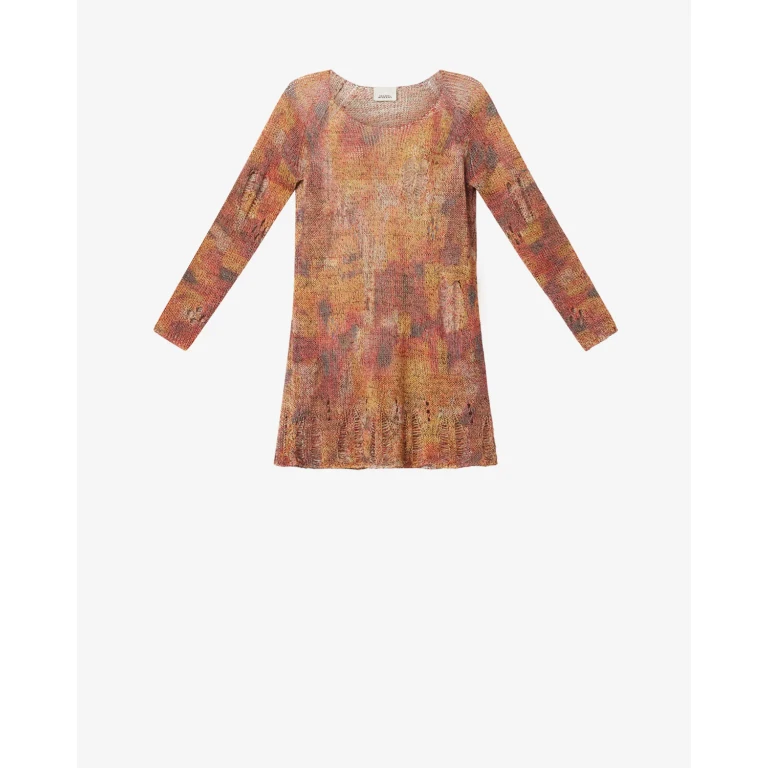 Robe Hymira - Femme - Orange - Taille 36 - Isabel Marant