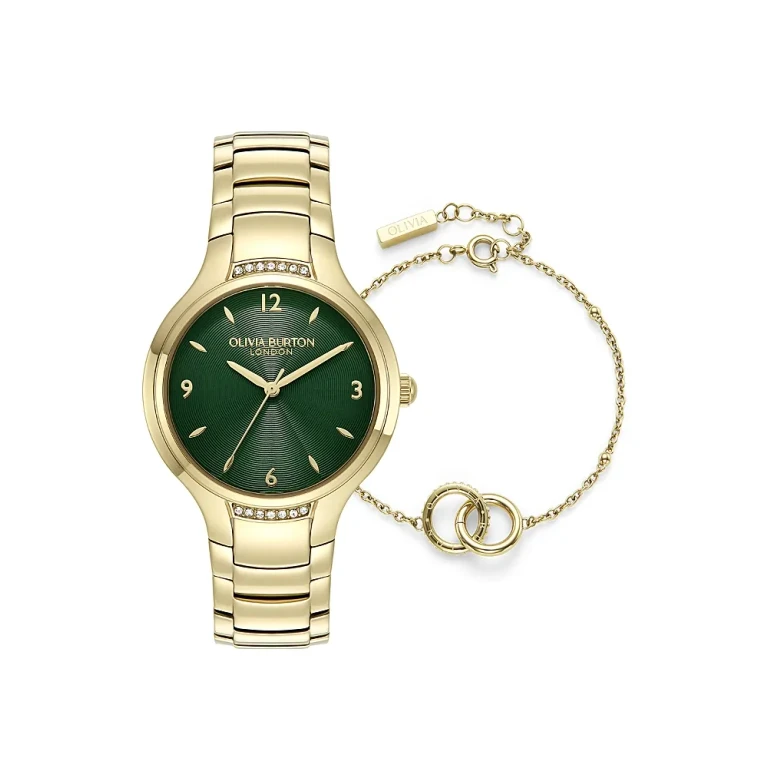 Olivia Burton Lea Watch Gift Set, 34mm