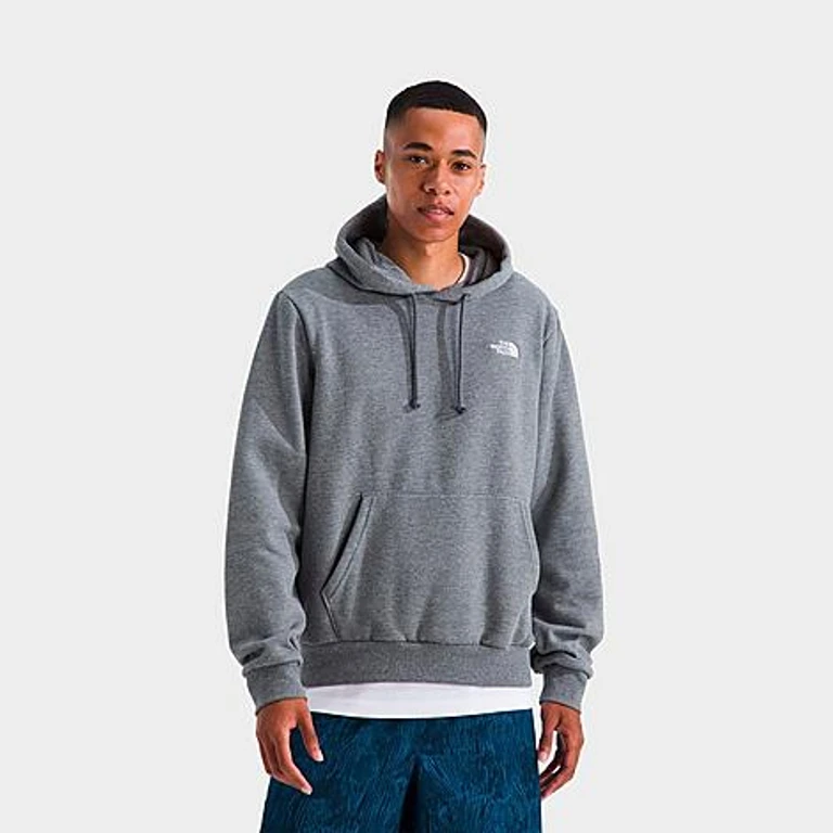 The North Face Men's Evolution Simple Dome Pullover Hoodie in TNF Mid Grey Heather Size: Small