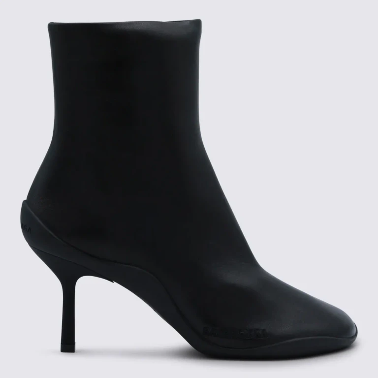 Balenciaga Shibuya Bootie In Shiny Sheepskin
