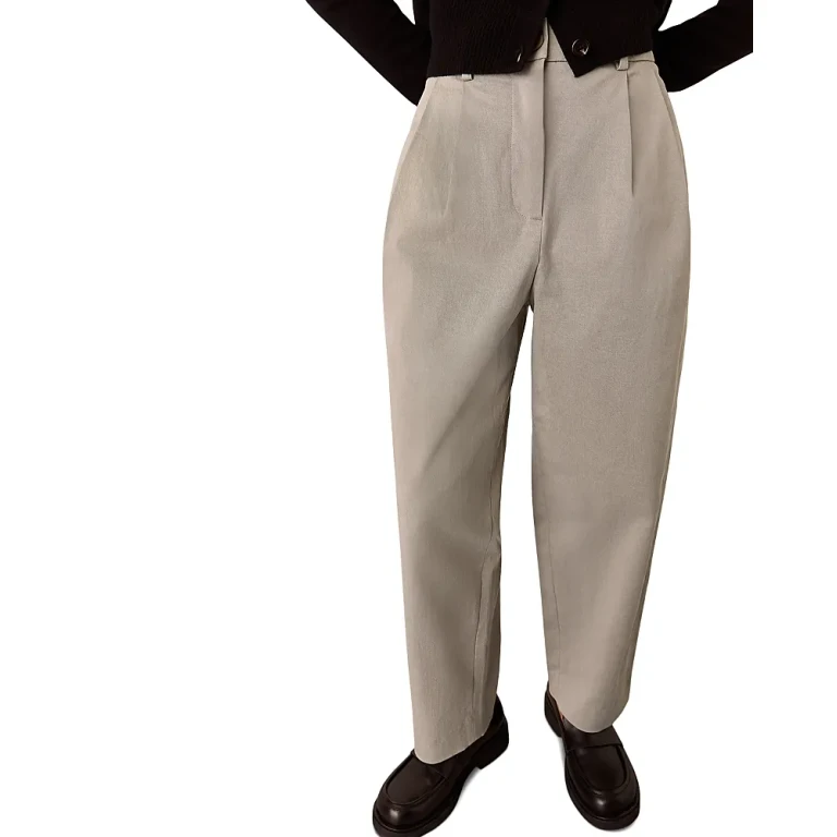 Whistles Petites Bethany Barrel Leg Trousers