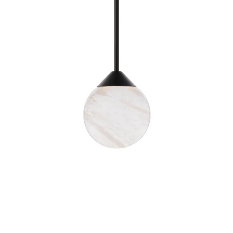 Quest 1-Light LED Mini Pendant in Black