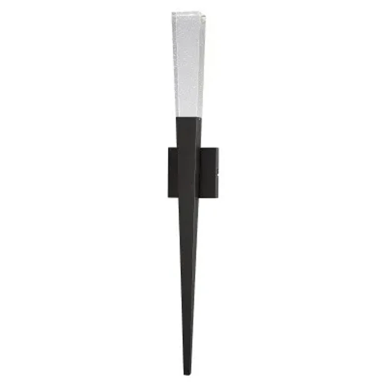 Original Glacier 1-Light Wall Sconce in Black