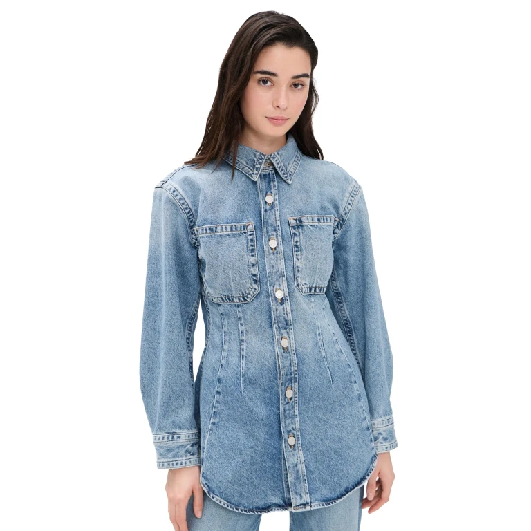 Camisa AGOLDE Wilma Magnify XS