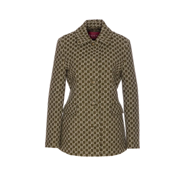 Gucci Gg Logo Boucle Jacket