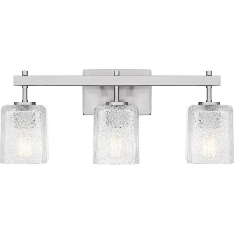 Brushed Nickel Bathroom Vanity Light from the Brenthouse Collection