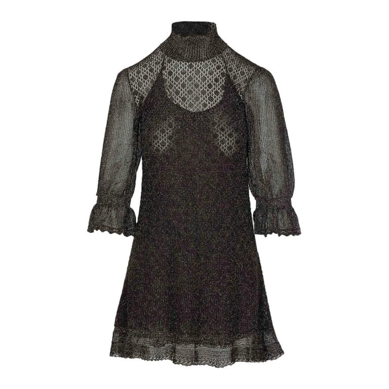 Chloe' Pull Col Roulé - Noir