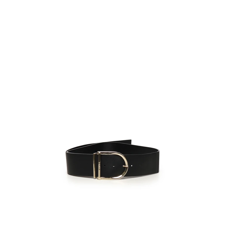 Pinko Belts Nero-light Gold - Women