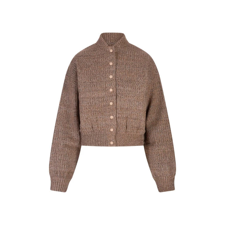 SportMax Camel Edda Bomber Jacket