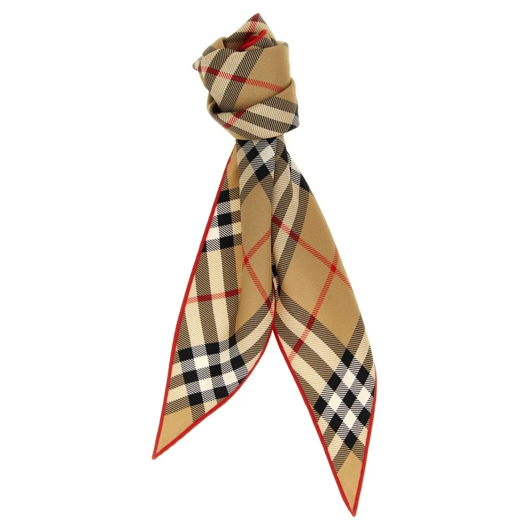 Burberry Check Silk Scarf