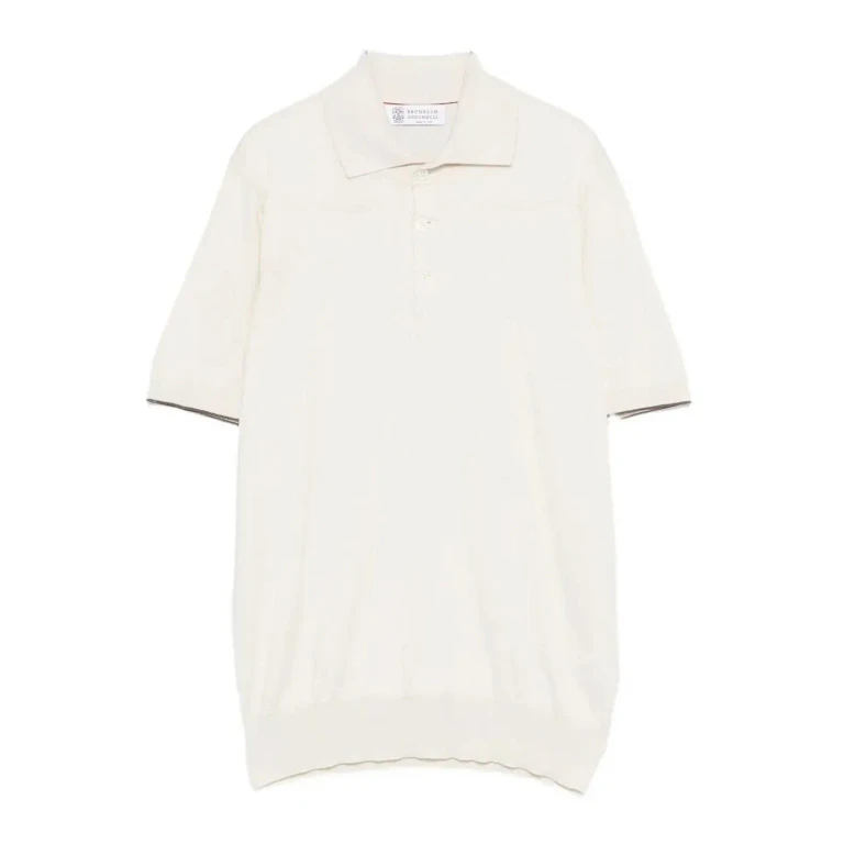 Brunello Cucinelli Polo - Blanc