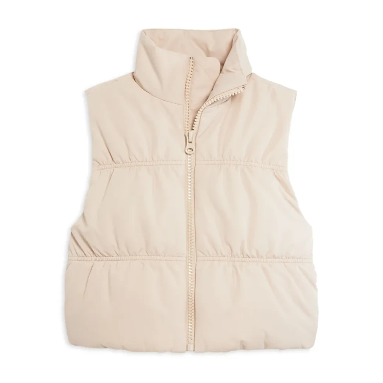 Blanknyc Girls' Cropped Puffer Vest - Big Kid