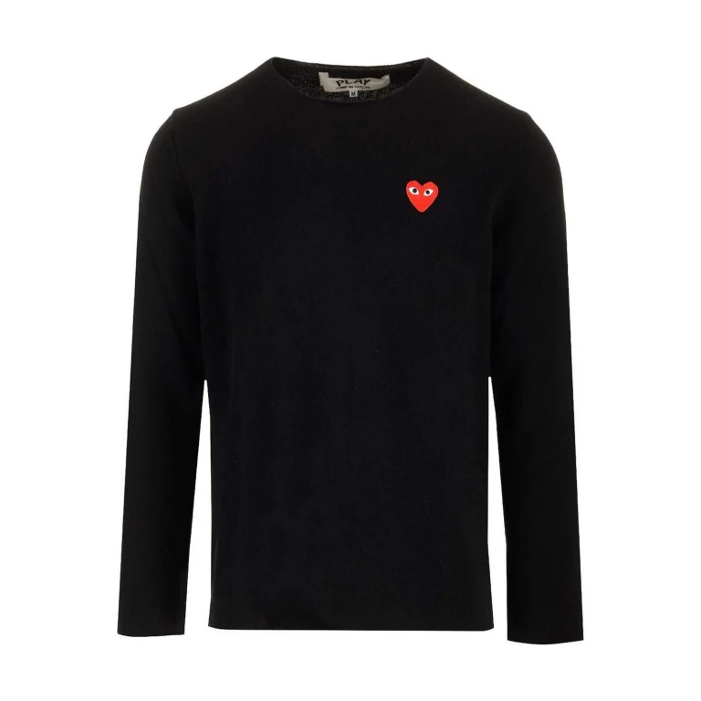 Pull col rond Comme des Garçons - Blanc