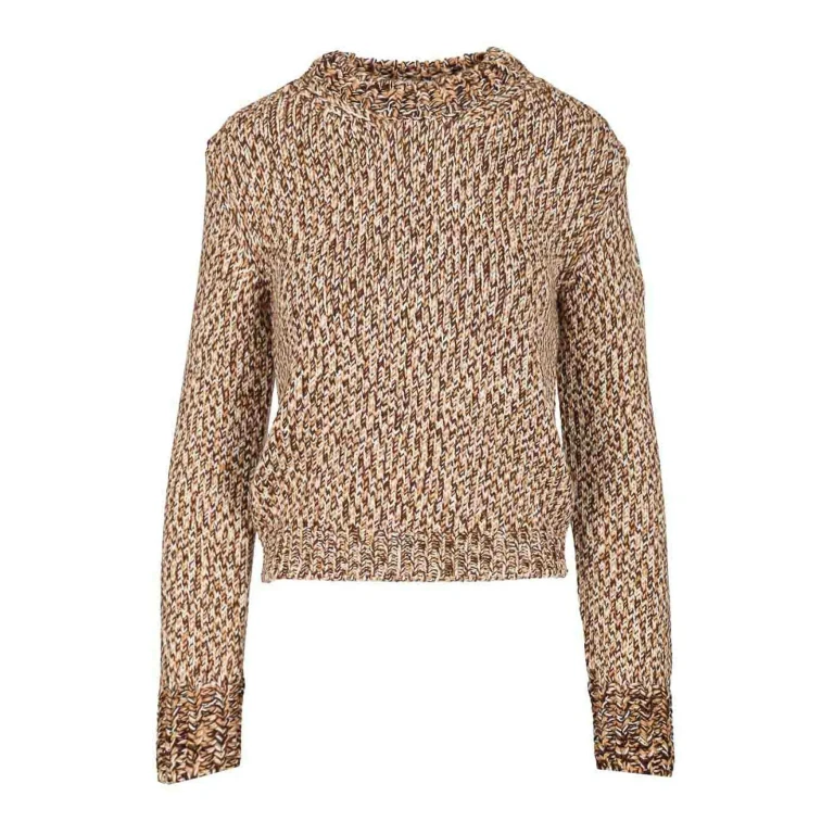 Moncler Pull Col Rond - Beige