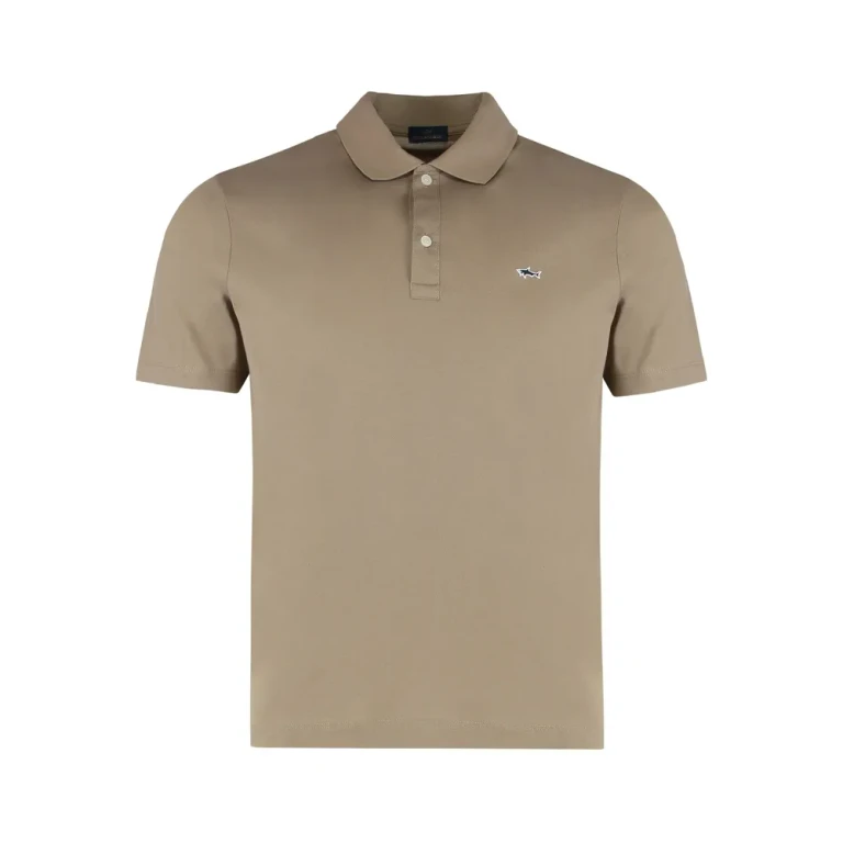 Paul & Shark Short-sleeve Logo-detail Polo Shirt