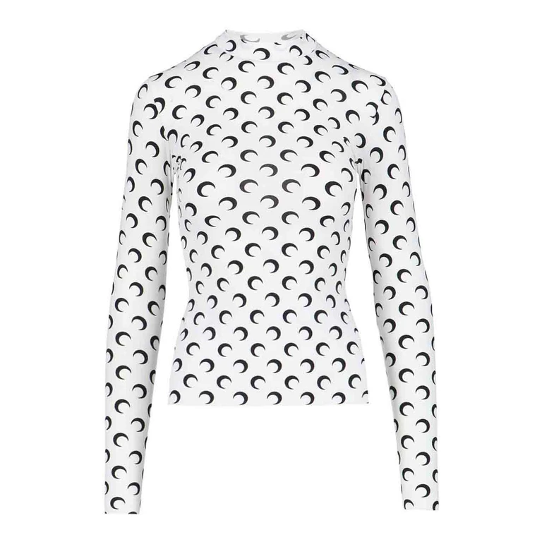 Marine Serre Moon Long Sleeve Top