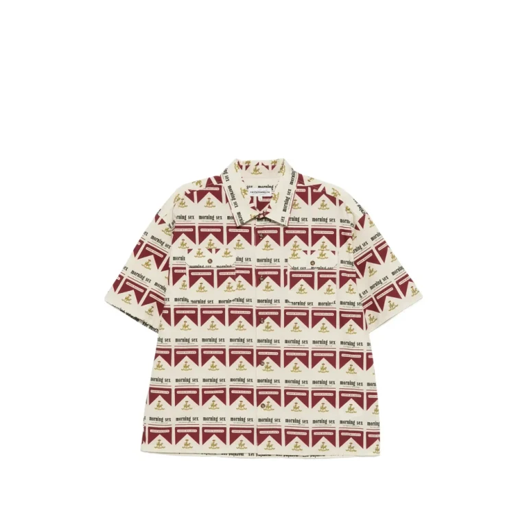 Printed Short-sleeve Shirt