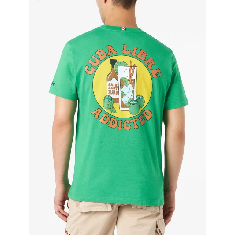MC2 Saint Barth Cuba Libre Front And Back Print T-shirt