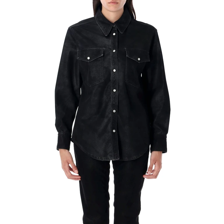 ISABEL MARANT ETOILE Shirt Woman color Black (CH0240FAC3B01E01BK)