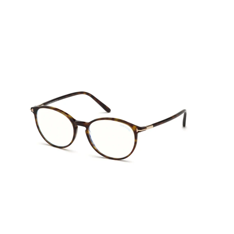 Tom Ford Blue Light Block Oval Ladies Eyeglasses FT5617-B 052 52