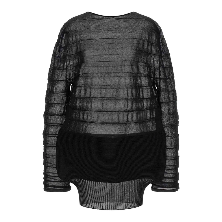 Issey Miyake moving Knit Top