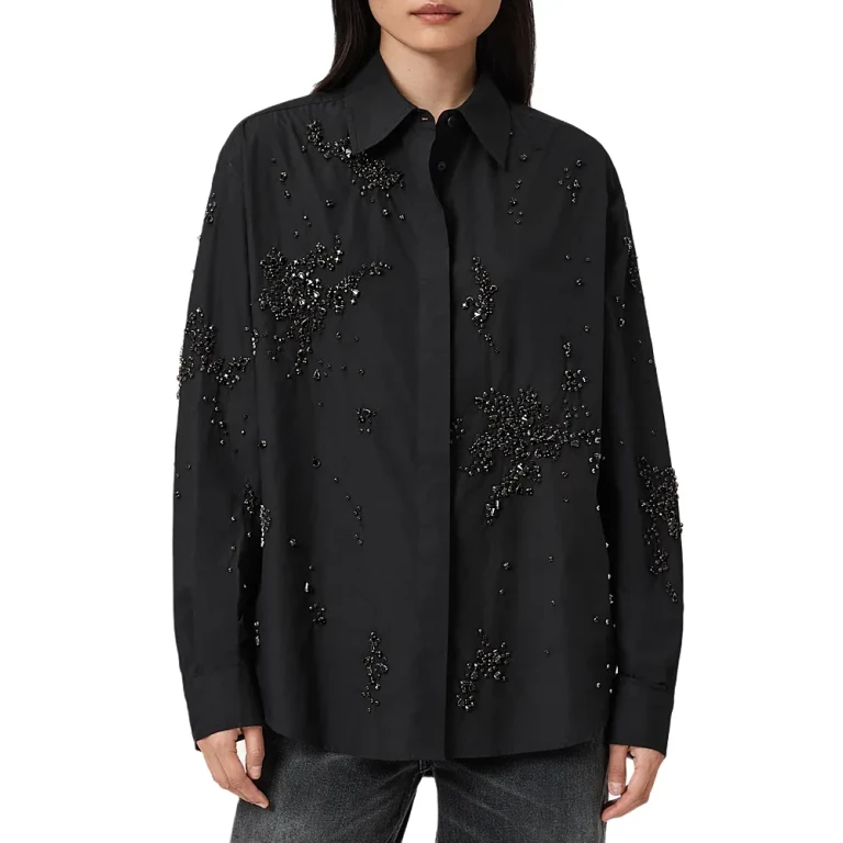 Allsaints Gemi Embellished Shirt